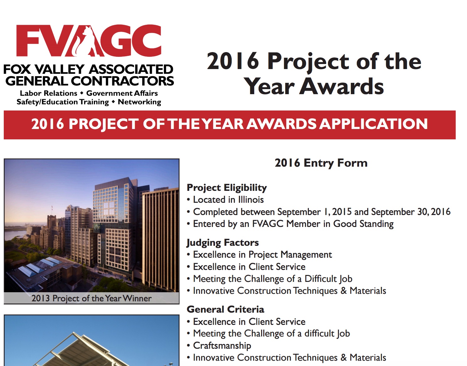 fvagc project of year