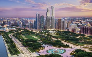 $225 million permit issued for Grant Park Tower project one grant park