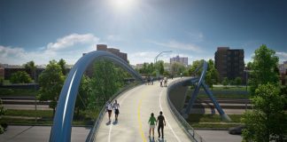 41 st pedestrian bridge