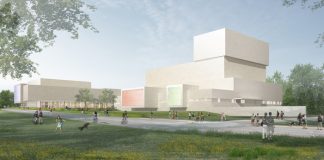 western Illinois state university performing arts center rendering