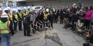 new blue groundbreaking