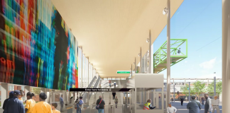 Green Line Damen Lake