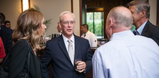 don McLaughlin at cagc reception