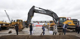 commerce park chicago groundbreaking