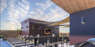 10 North Main Rooftop Amenity Space