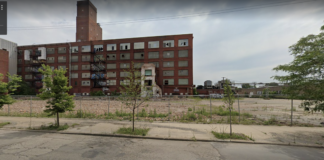 site of the planned warehouse