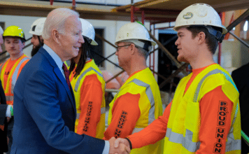 American infrastructure to be built with American material: President Biden