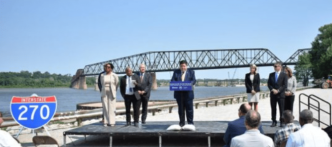 Construction starts on I-270 bridge over Mississippi River