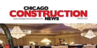 Chicago Construction News cover winter 2024