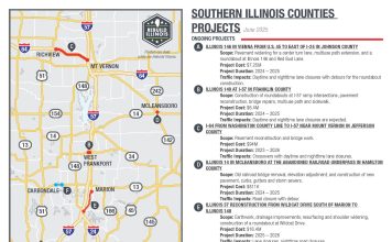 $534 million in Southern Illinois road projects to improve safety
