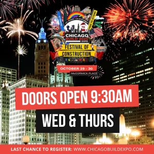 Thousands set to gather for Chicago Build Expo at McCormick Place