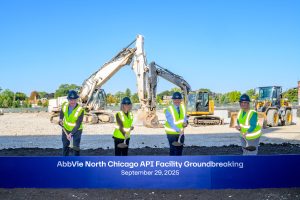 AbbVie breaks ground on new API manufacturing plant in North Chicago
