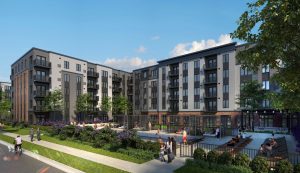 Hines breaks ground on 306-unit mixed-use development at 1200 Diehl Road in Naperville
