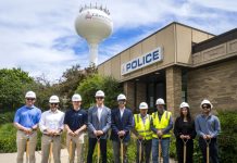 Path Construction breaks ground on new Libertyville police station designed by FGM Architects
